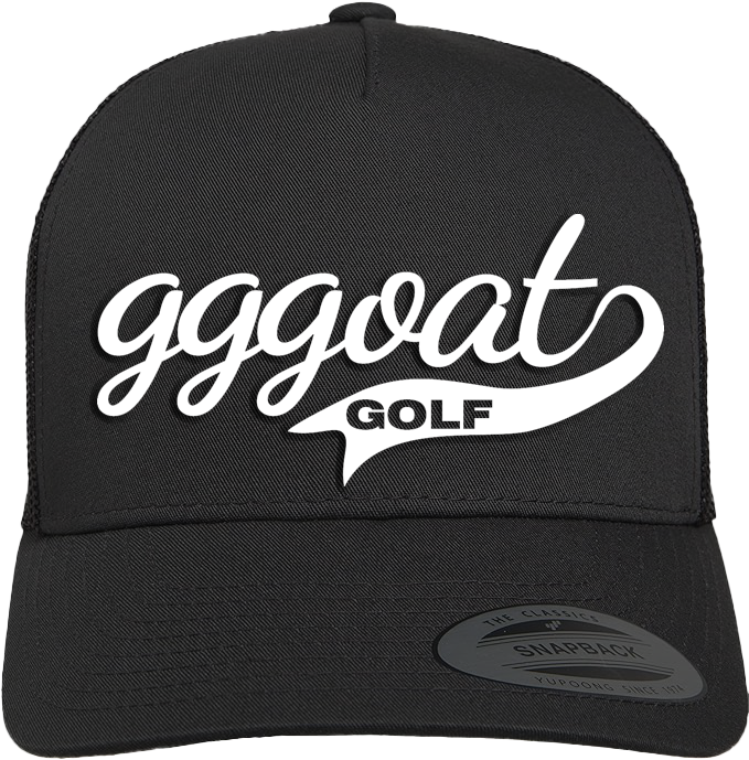 GGGOAT GOLF LOGO CLASSIC SNAP BACK 2 COLORS