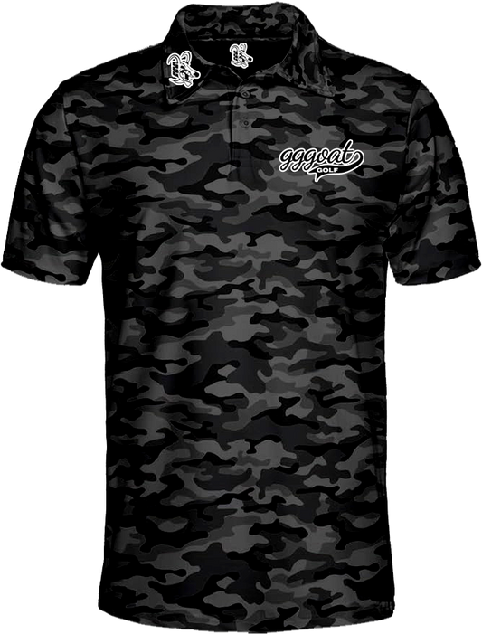 Short Sleeve Golf Shirt Black